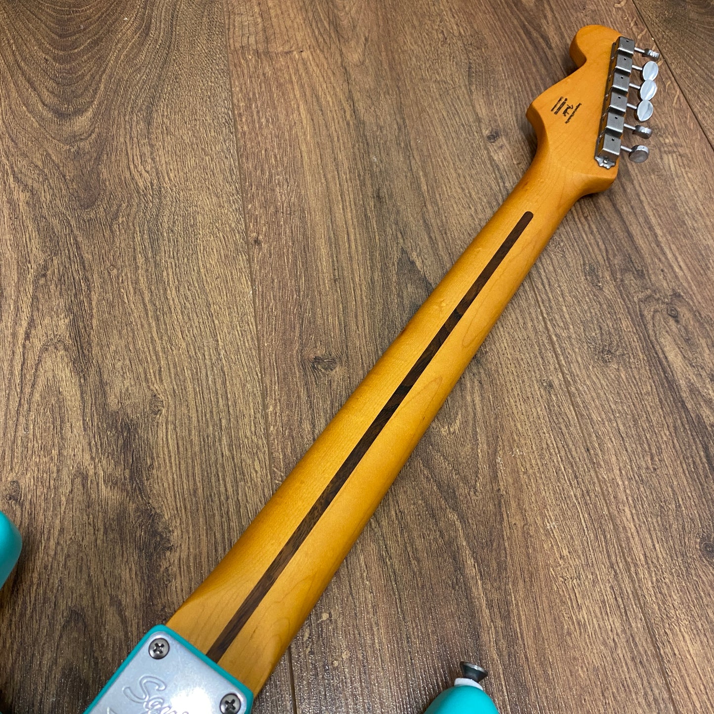 Pre-Owned Squier 40th Anniversary Stratocaster - Satin Sea Foam Green