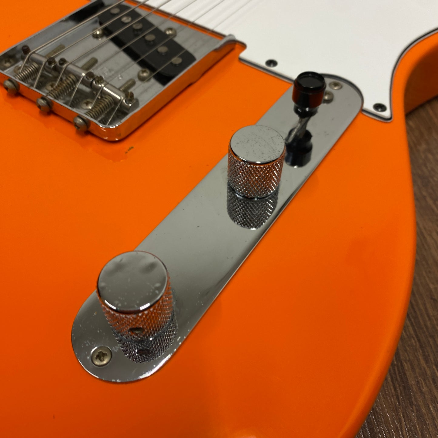 Pre-Owned Fender International Series Telecaster - Capri Orange - 1978/1981