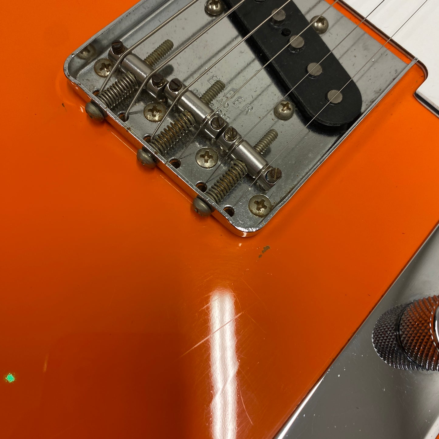 Pre-Owned Fender International Series Telecaster - Capri Orange - 1978/1981