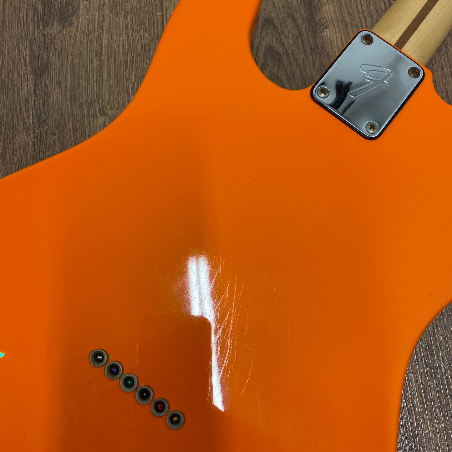 Pre-Owned Fender International Series Telecaster - Capri Orange - 1978/1981