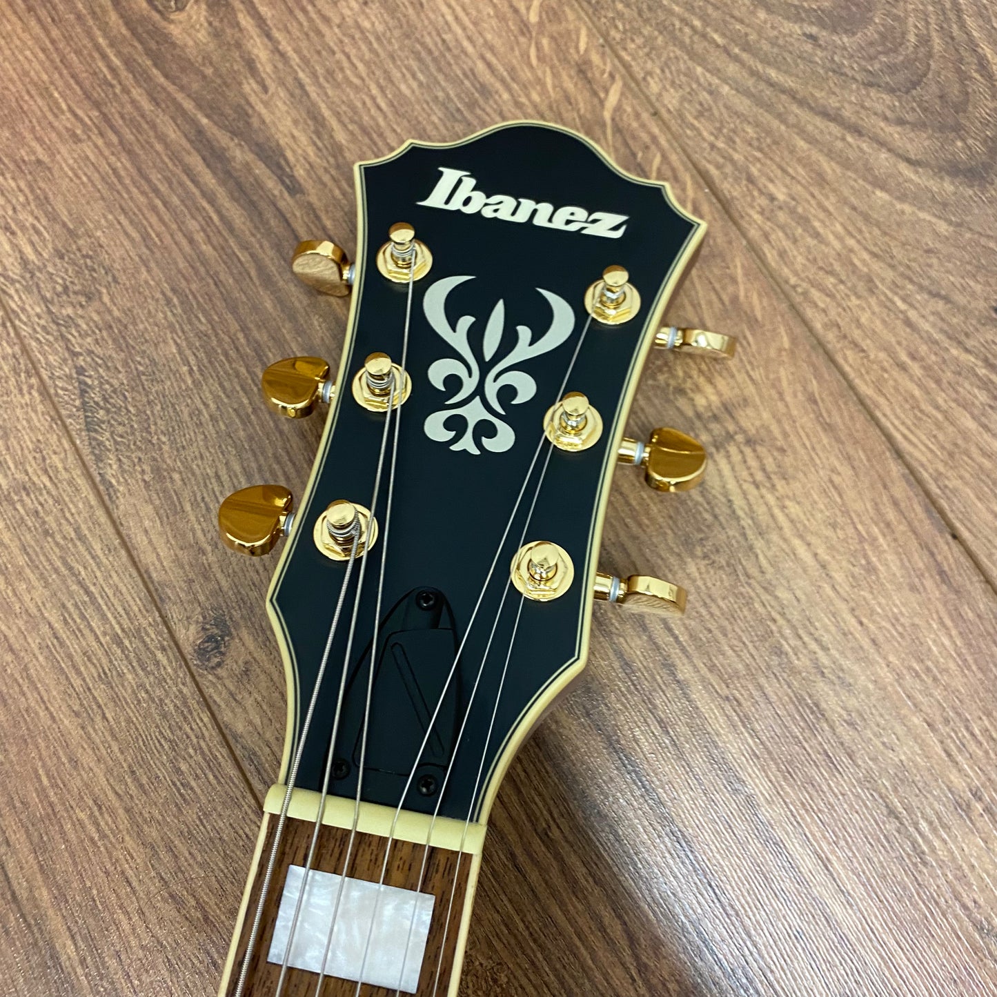 Pre-Owned Ibanez AS73G-RGF Artcore Semi-Hollow - Rose Gold Metallic Flat