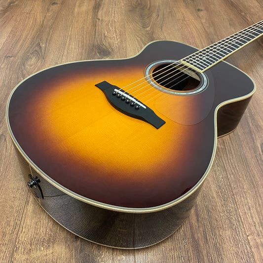 Pre-Owned Yamaha LS-TA TransAcoustic Concert Electro-Acoustic - Brown Sunburst