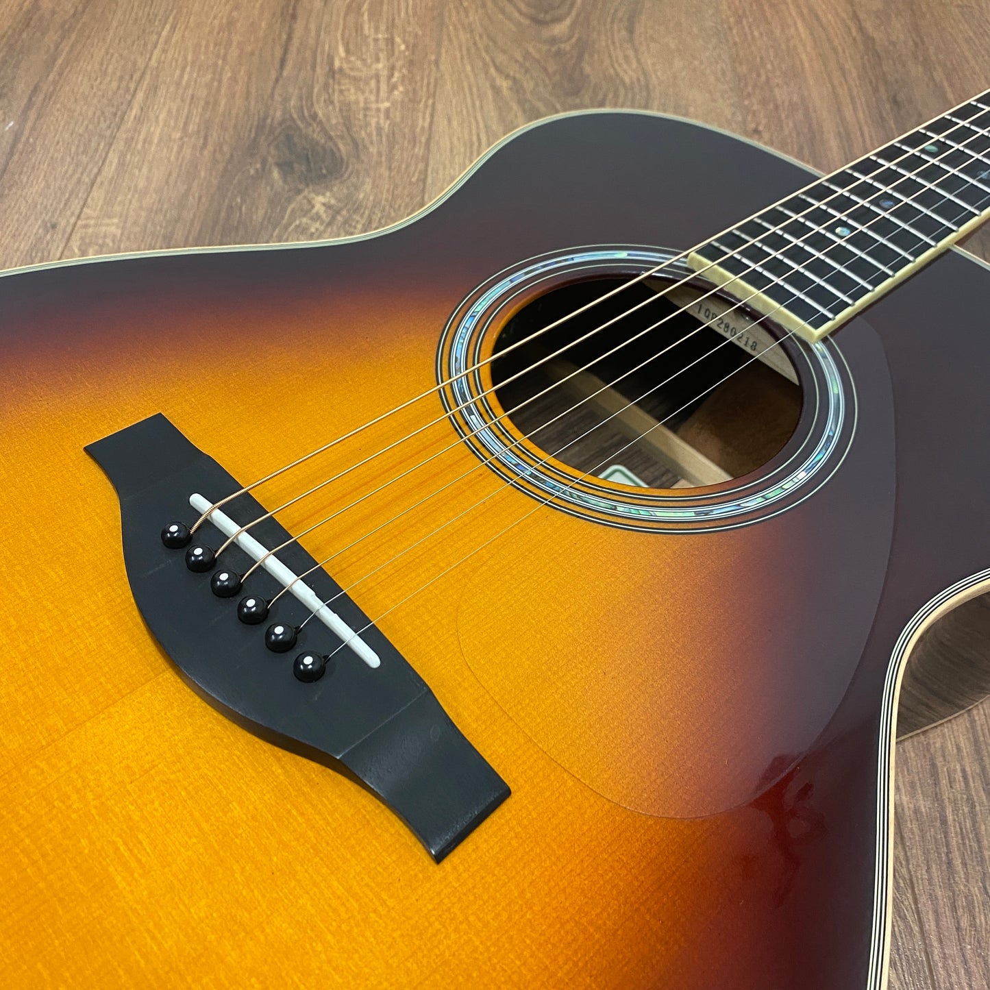 Pre-Owned Yamaha LS-TA TransAcoustic Concert Electro-Acoustic - Brown Sunburst