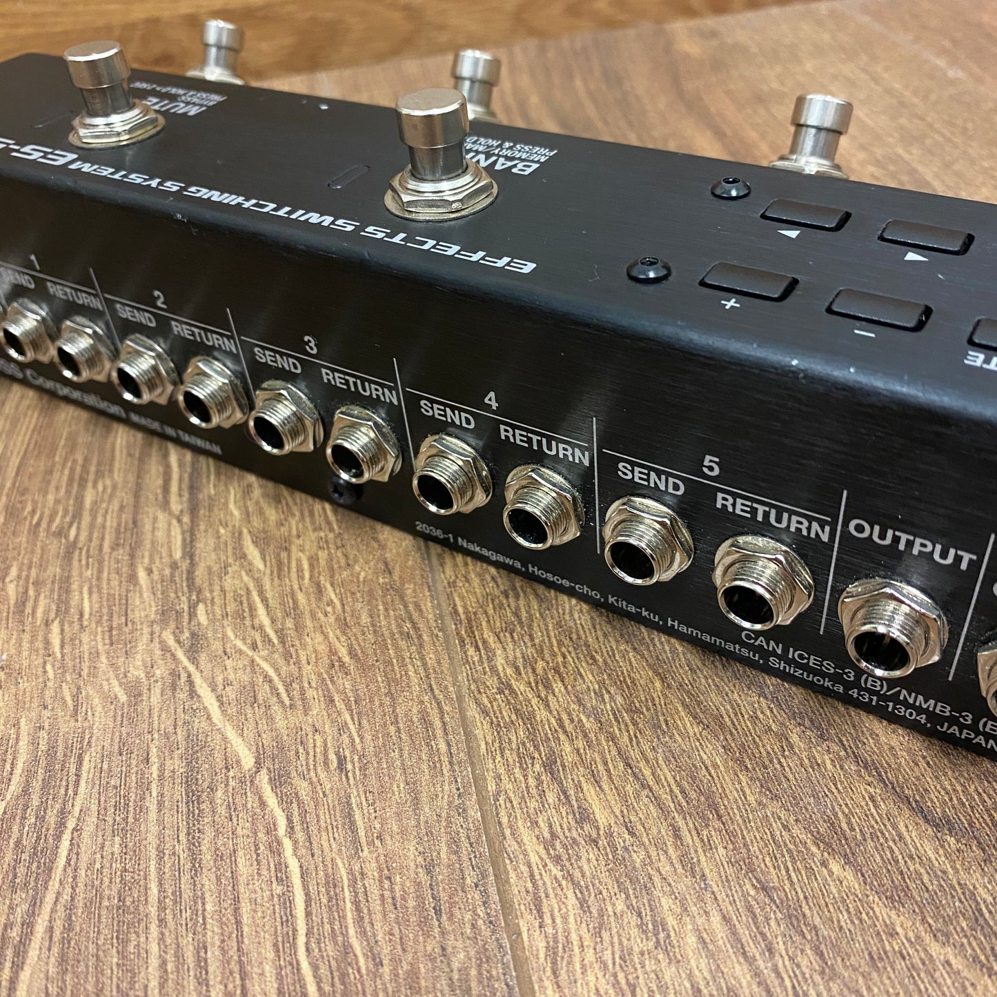Pre-Owned Boss ES-5 Effects Switching System