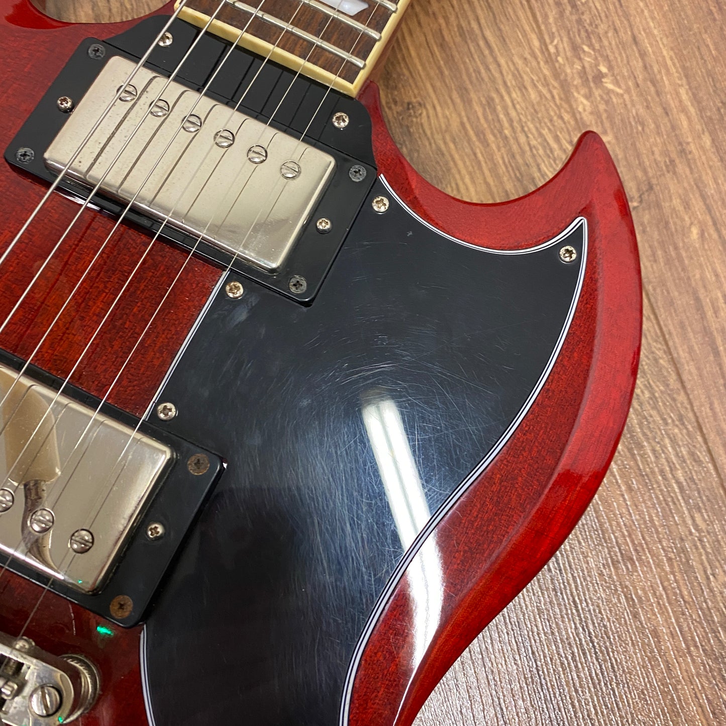 Pre-Owned Epiphone SG Standard Vibrola - Cherry Red
