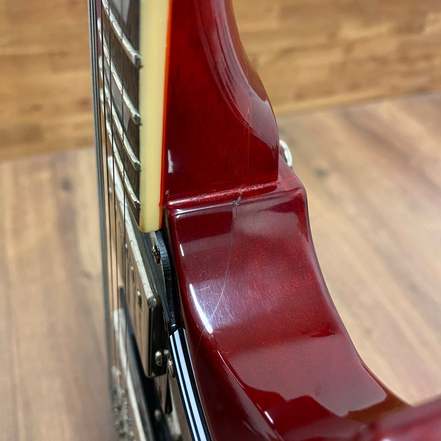 Pre-Owned Epiphone SG Standard Vibrola - Cherry Red
