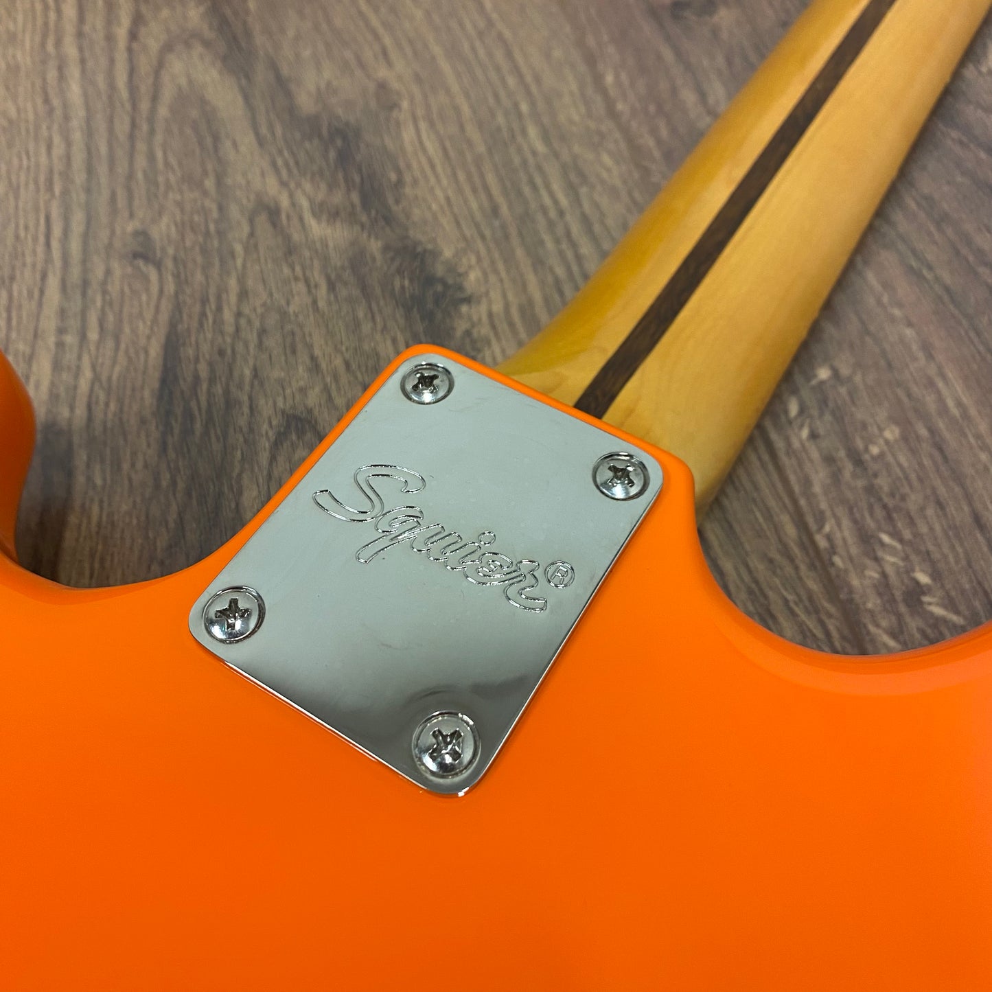 Pre-Owned Squier FSR Classic Vibe '60s Competition Mustang - Capri Orange