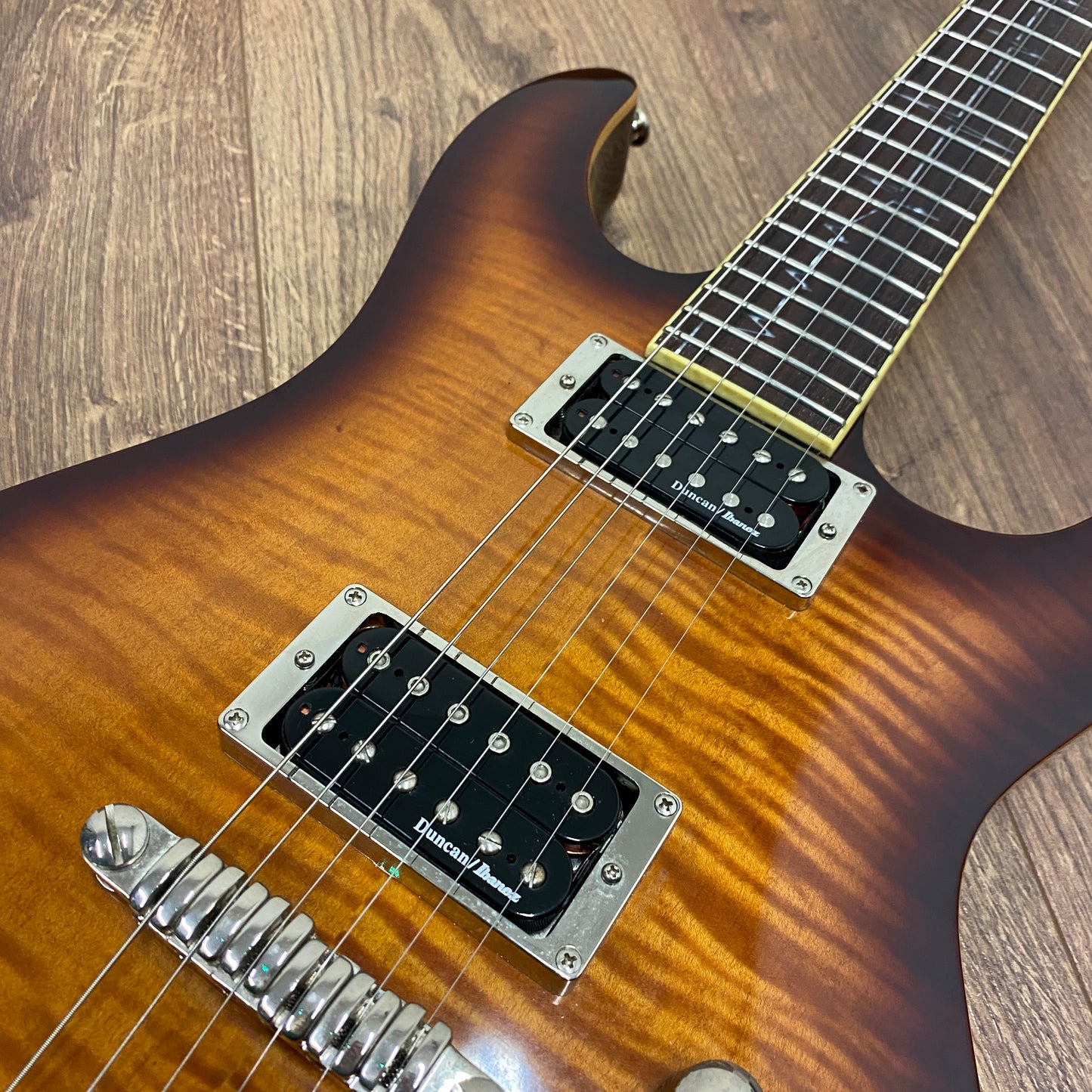 Pre-Owned Ibanez SZ520FM - Flamed Maple Sunburst
