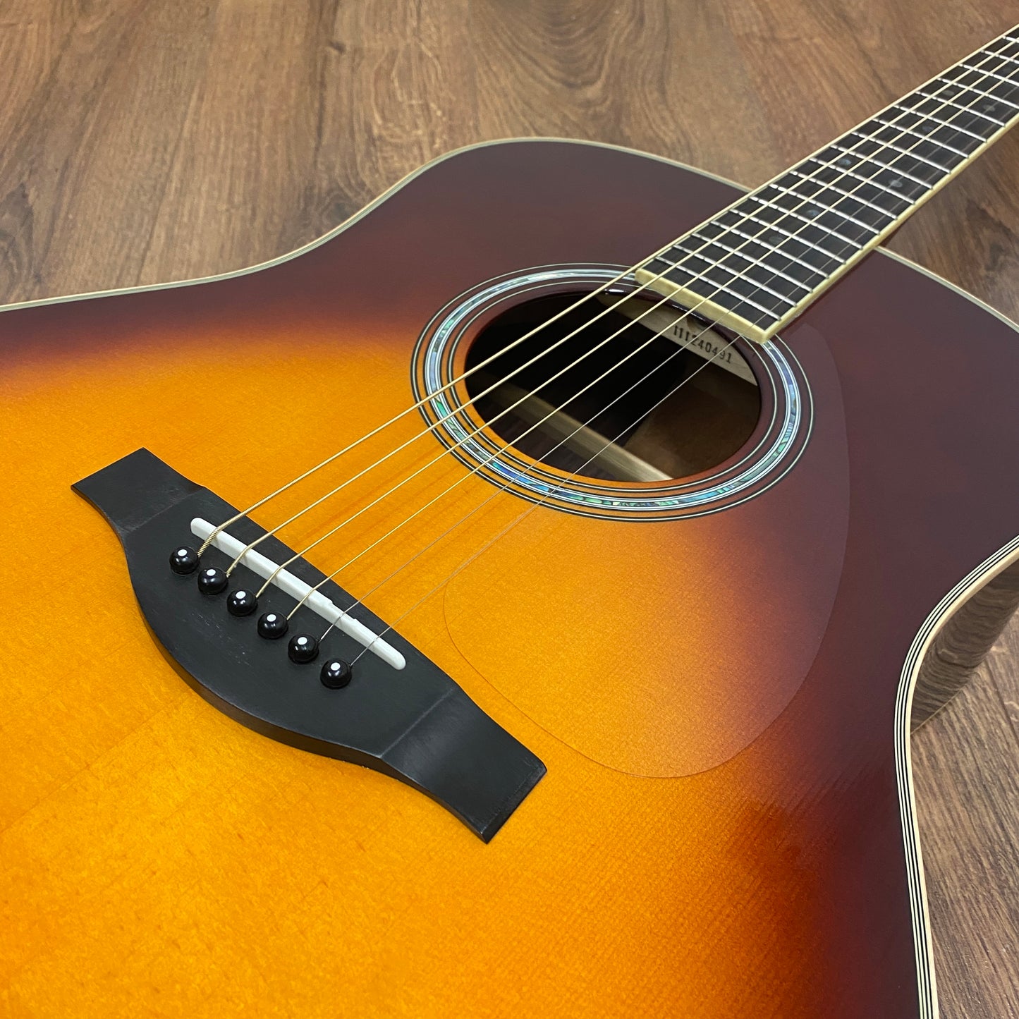 Pre-Owned Yamaha LL-TA Transacoustic - Brown Sunburst