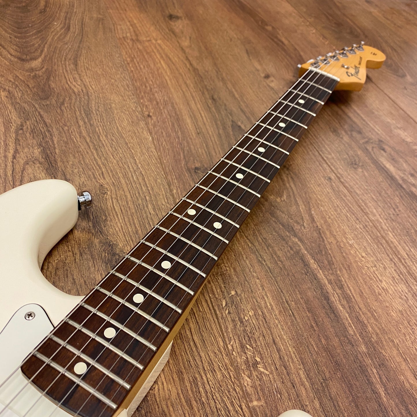 Pre-Owned Fender Mexican Standard Stratocaster HSS - Arctic White - 2017