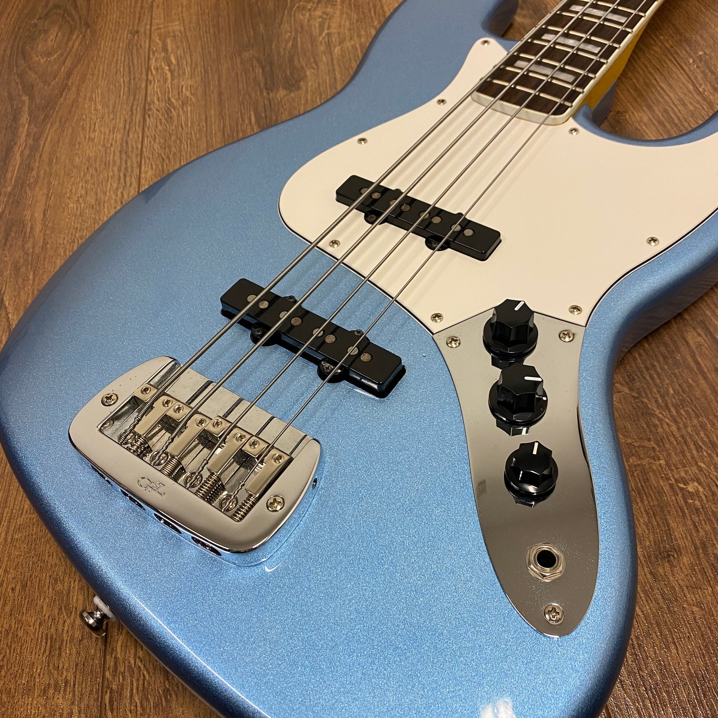 Pre-Owned G&L Tribute JB Bass - Lake Placid Blue