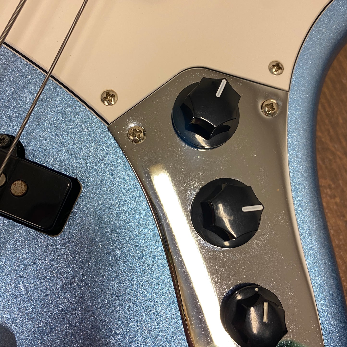 Pre-Owned G&L Tribute JB Bass - Lake Placid Blue