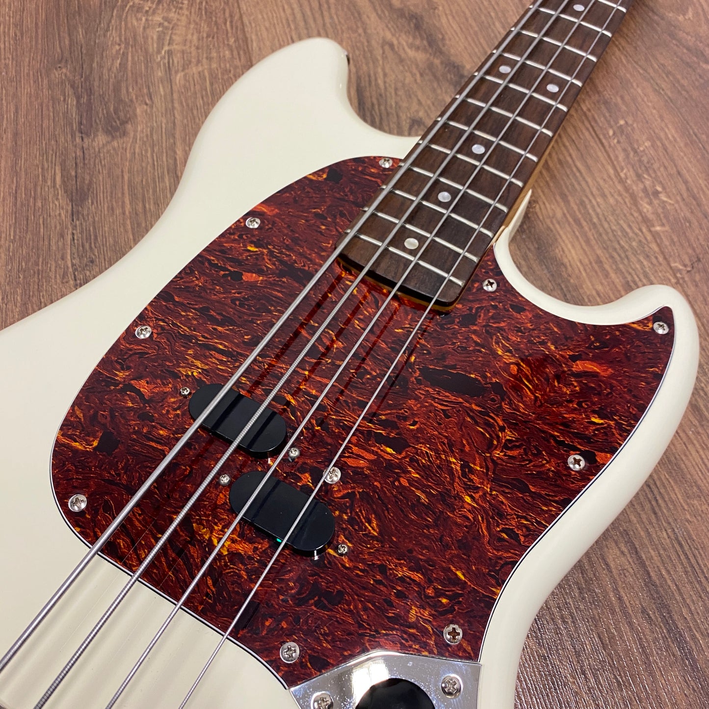 Pre-Owned Squier Classic Vibe '60s Mustang Bass - Olympic White