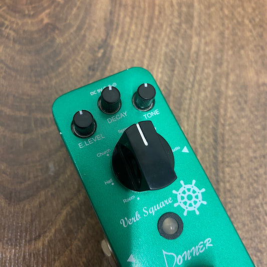Pre-Owned Donner Verb Square Reverb Pedal