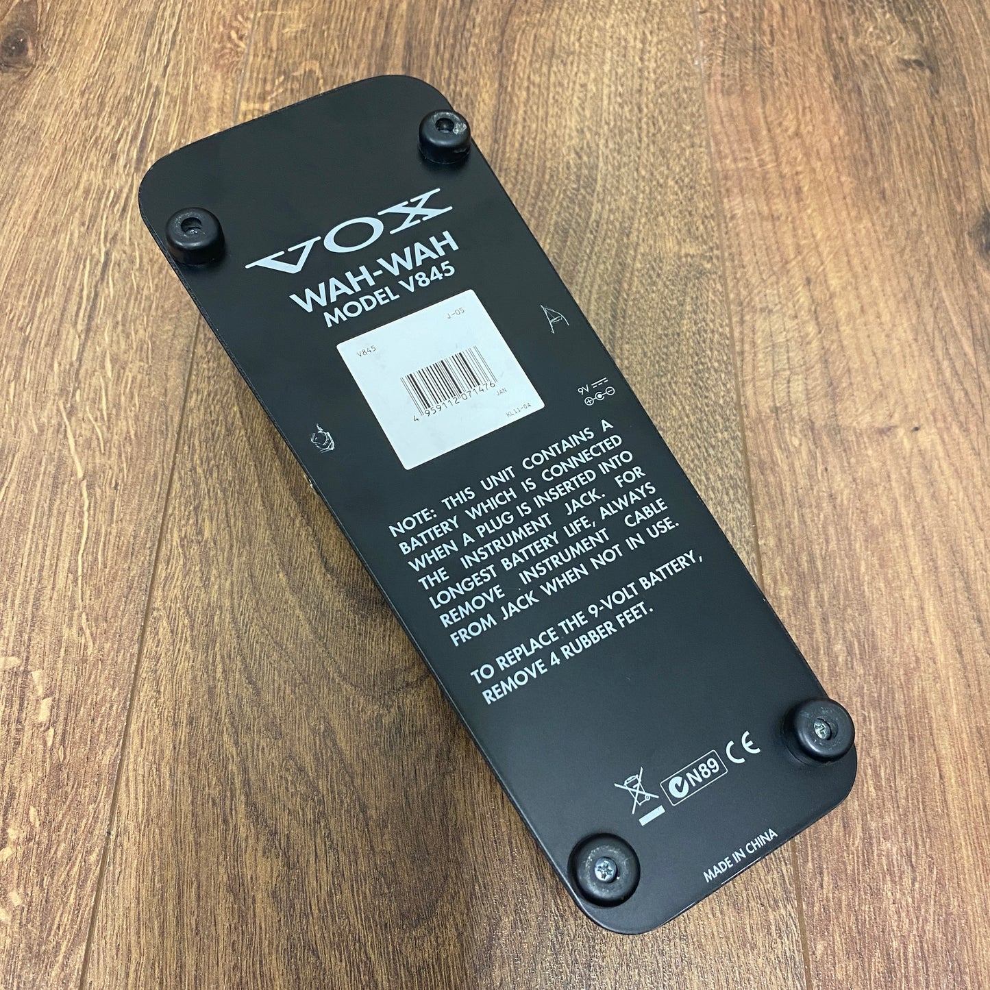Pre-Owned Vox V845 Wah Pedal