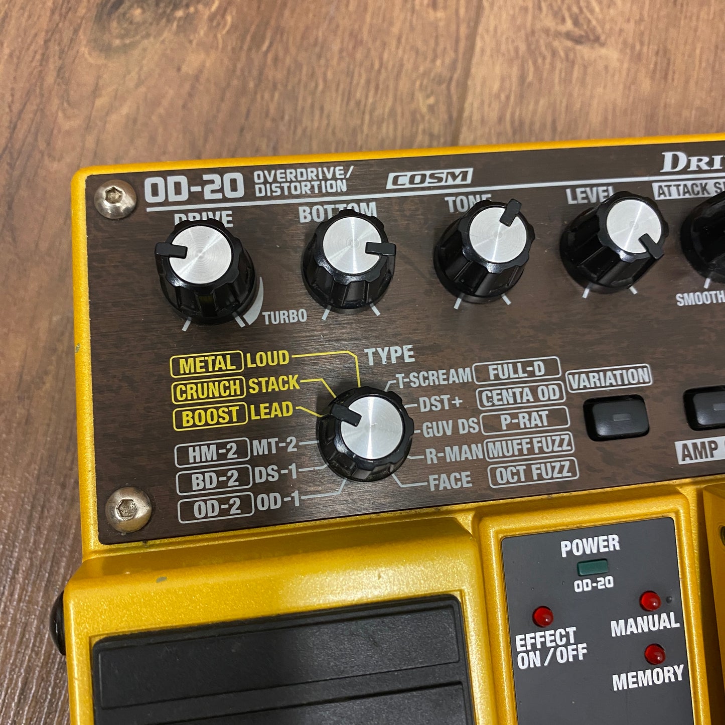 Pre-Owned Boss OD-20 Overdrive Distortion Pedal