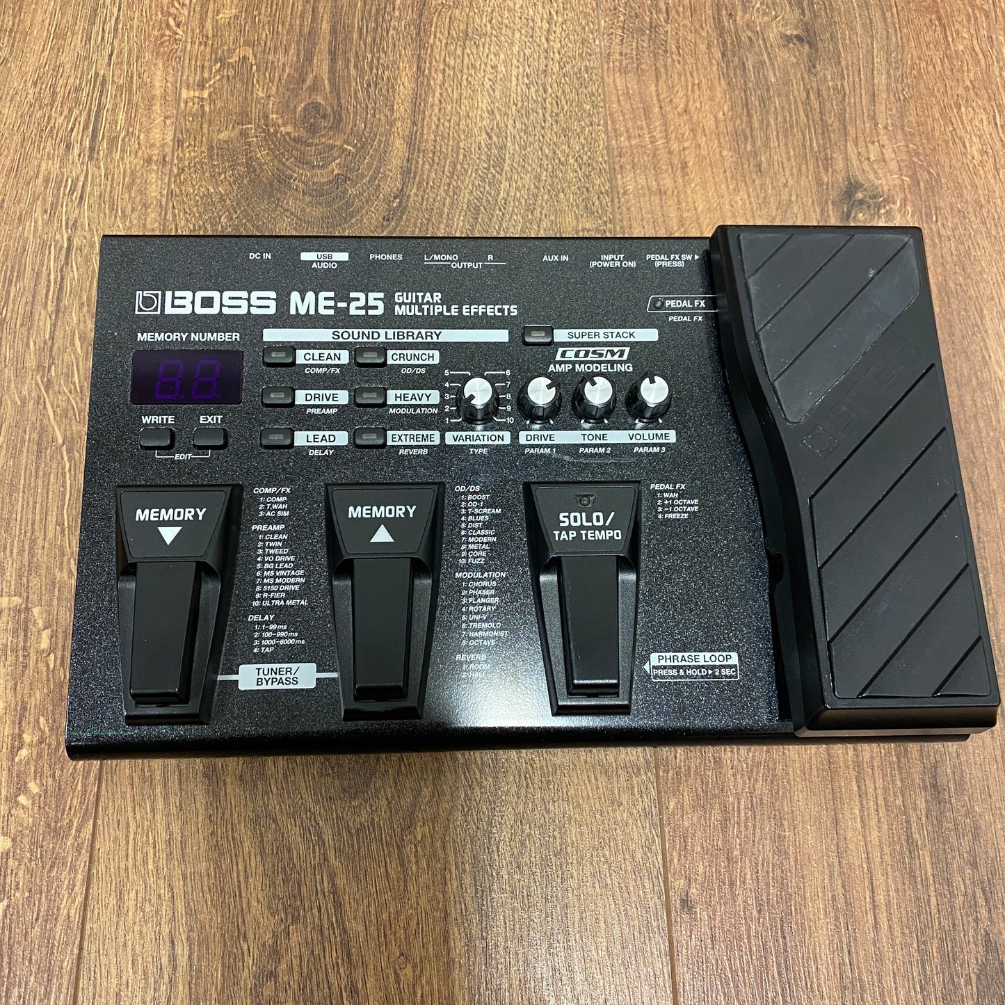 Pre-Owned Boss ME-25 Multi-Effects Pedal