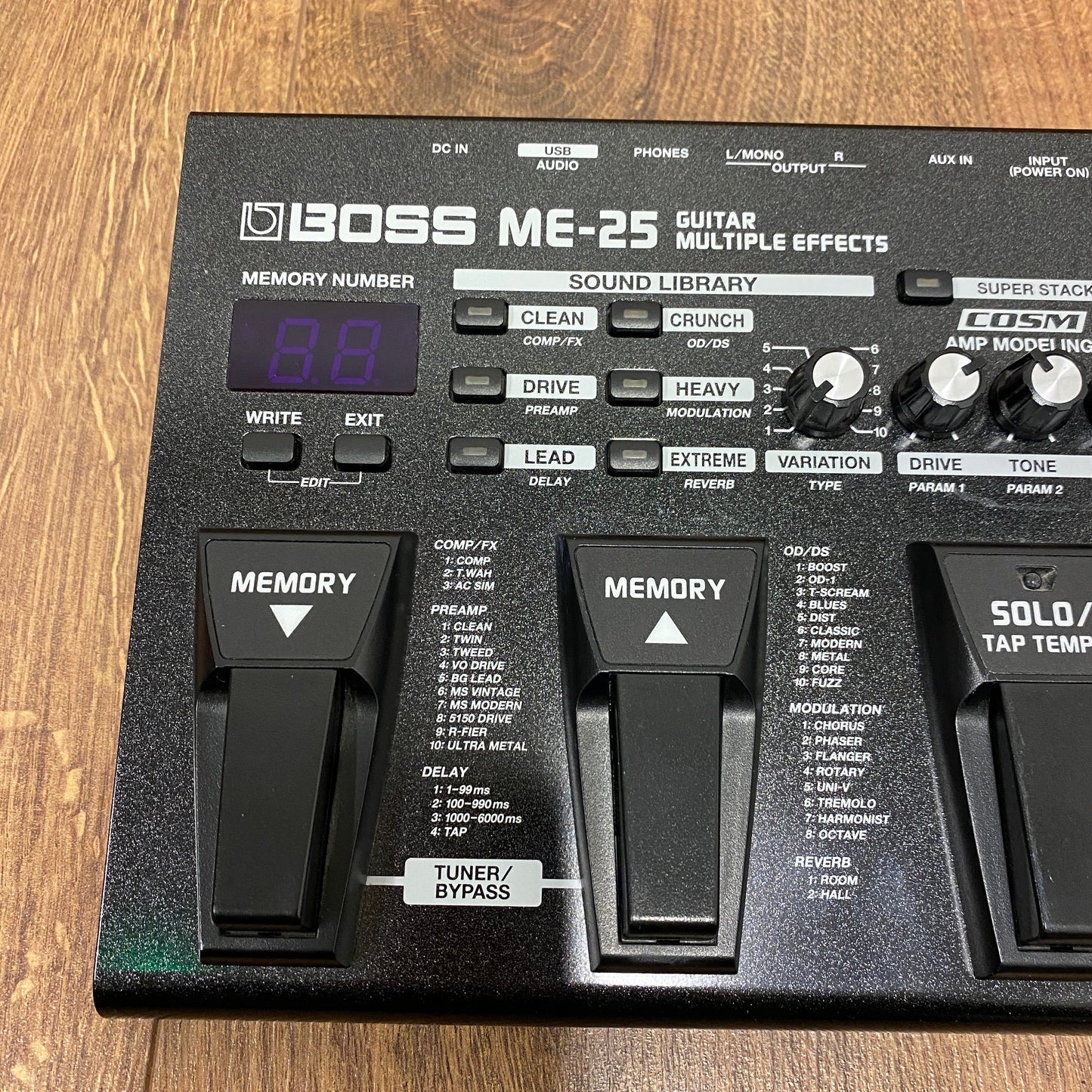 Pre-Owned Boss ME-25 Multi-Effects Pedal