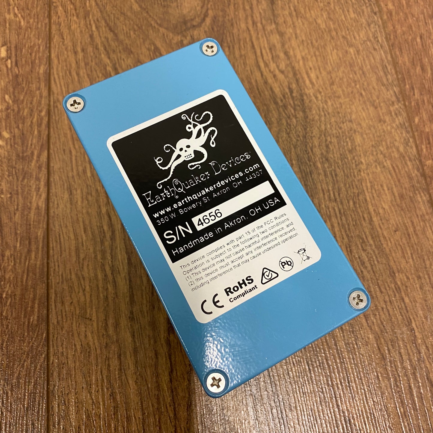 Pre-Owned EarthQuaker Devices The Warden V2 Compressor Pedal