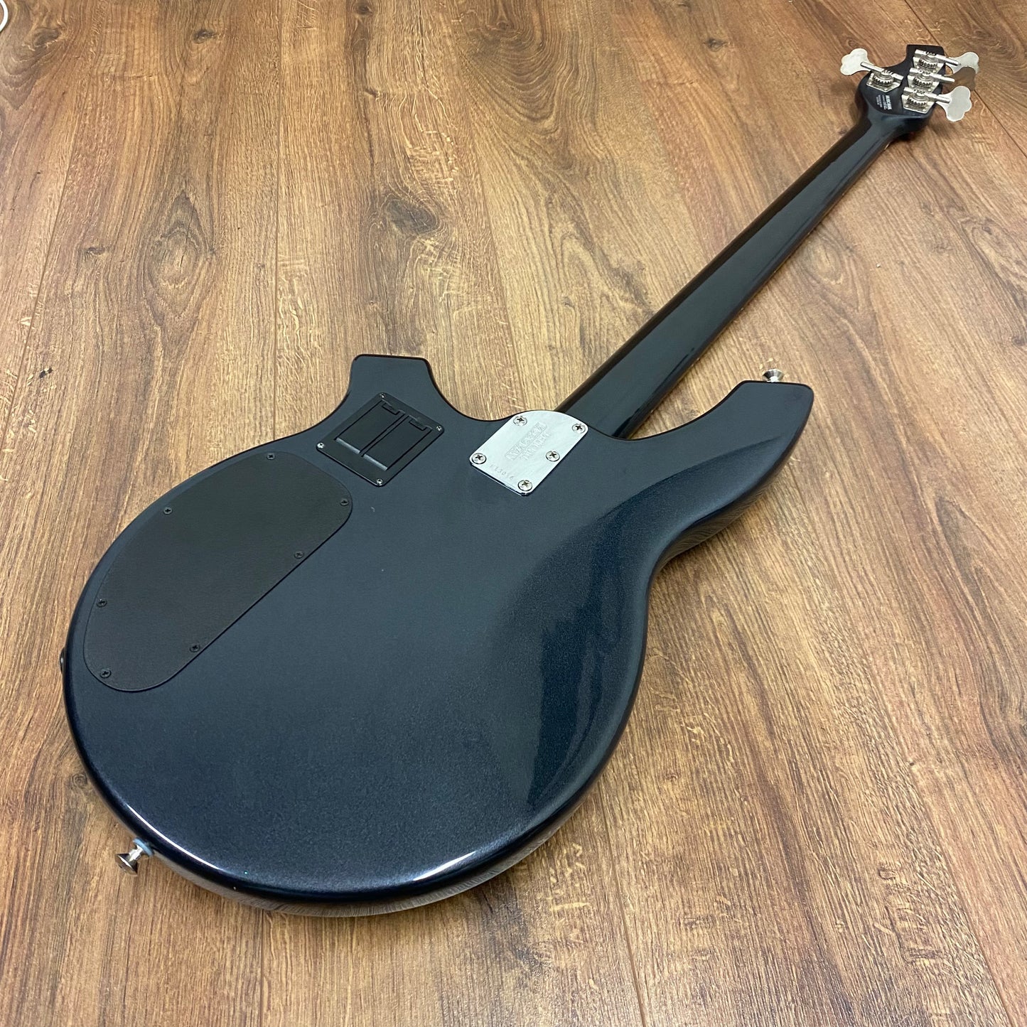 Pre-Owned Music Man Bongo Bass 4 HH - Sapphire Black - 2005