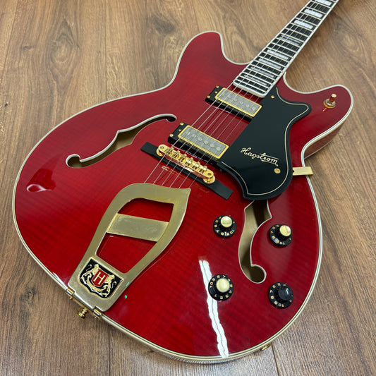 Pre-Owned Hagstrom '67 Viking II - Wild Cherry Transparent