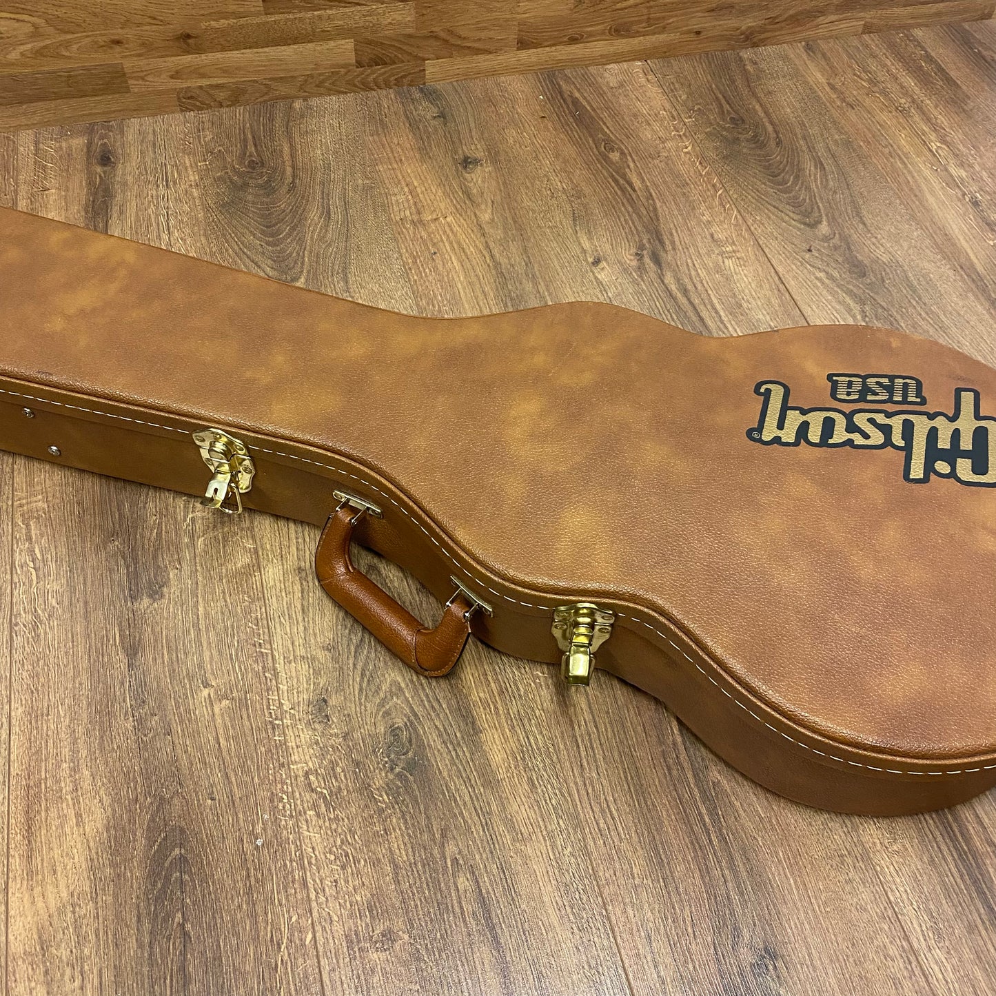 Pre-Owned Gibson Les Paul Standard Premium Bookmatched Quilt Top - Iced Tea Burst - 2014