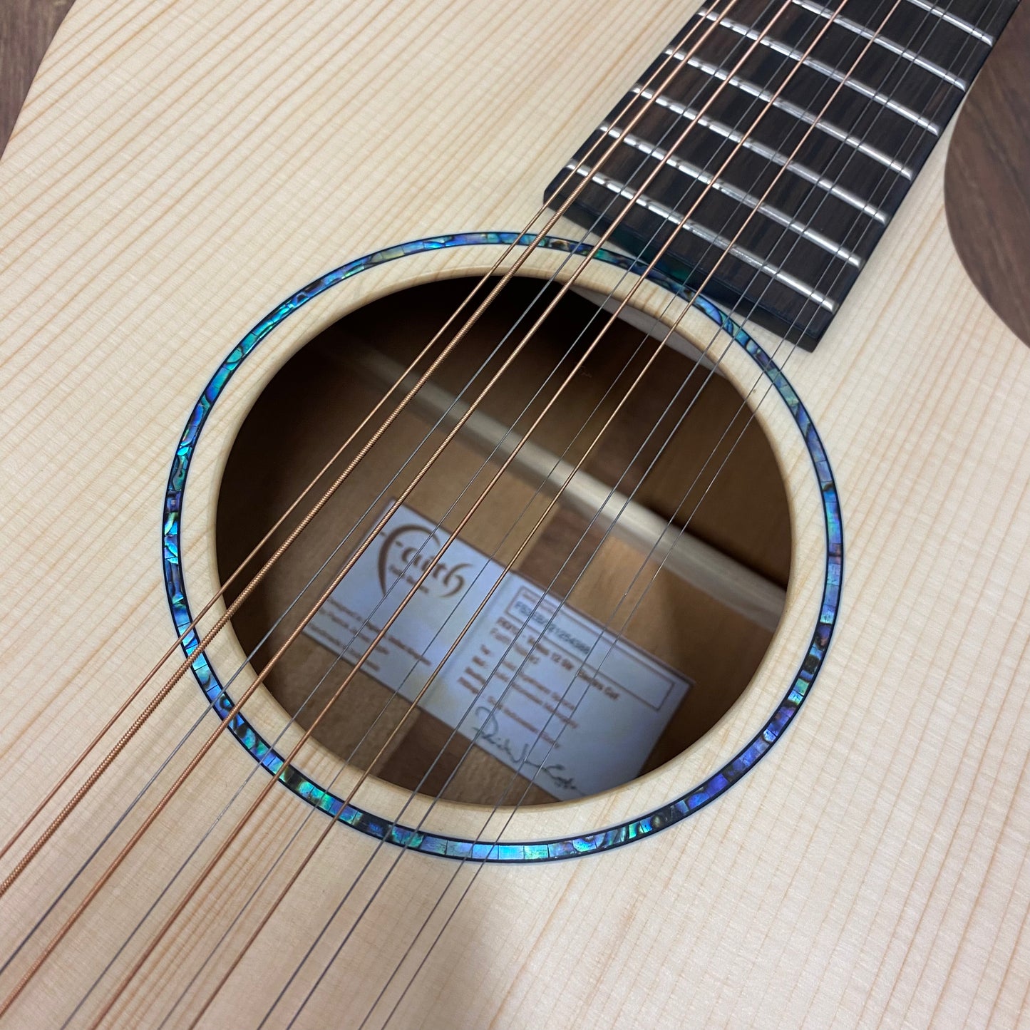 Pre-Owned Faith Naked Venus 12 string Electro Acoustic - Natural
