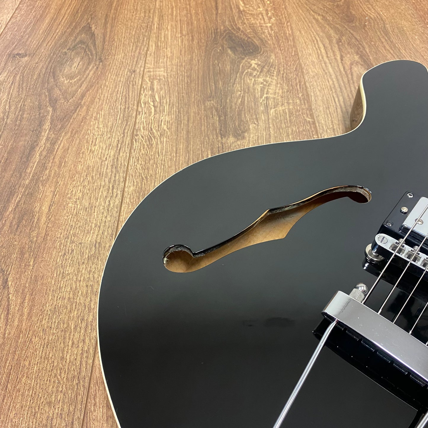 Pre-Owned Stagg Silveray 533 Semi-Hollow - Black