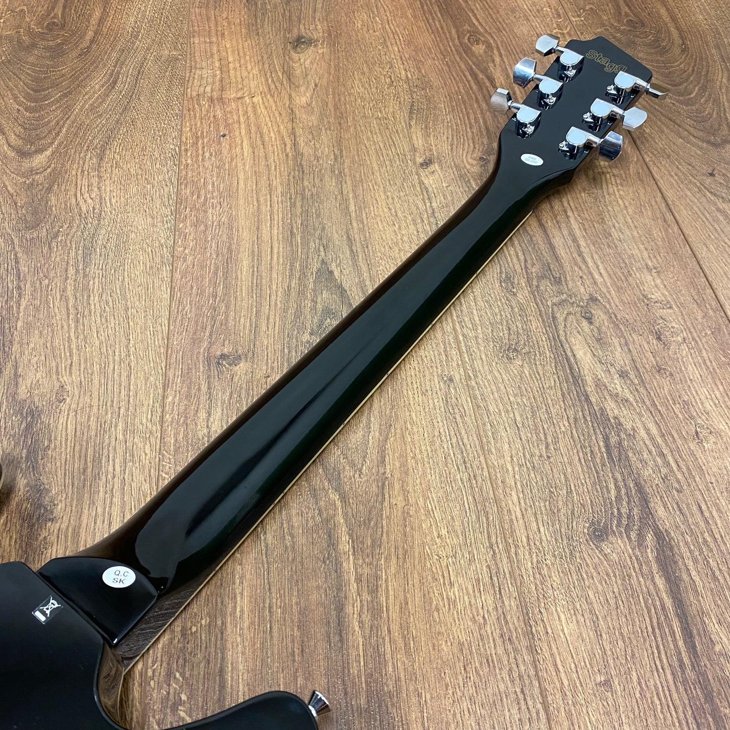 Pre-Owned Stagg Silveray 533 Semi-Hollow - Black