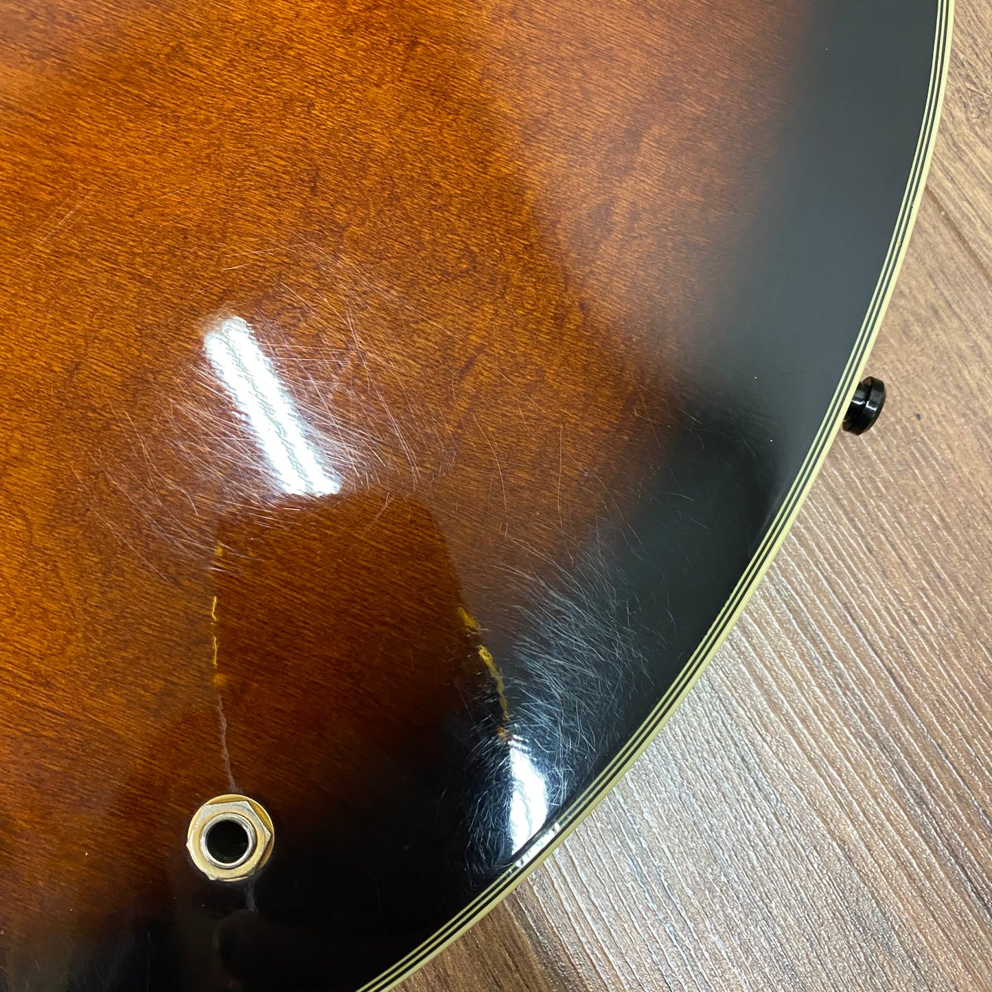 Pre-Owned Epiphone Sheraton MIK - Sunburst - Left Handed - 1997