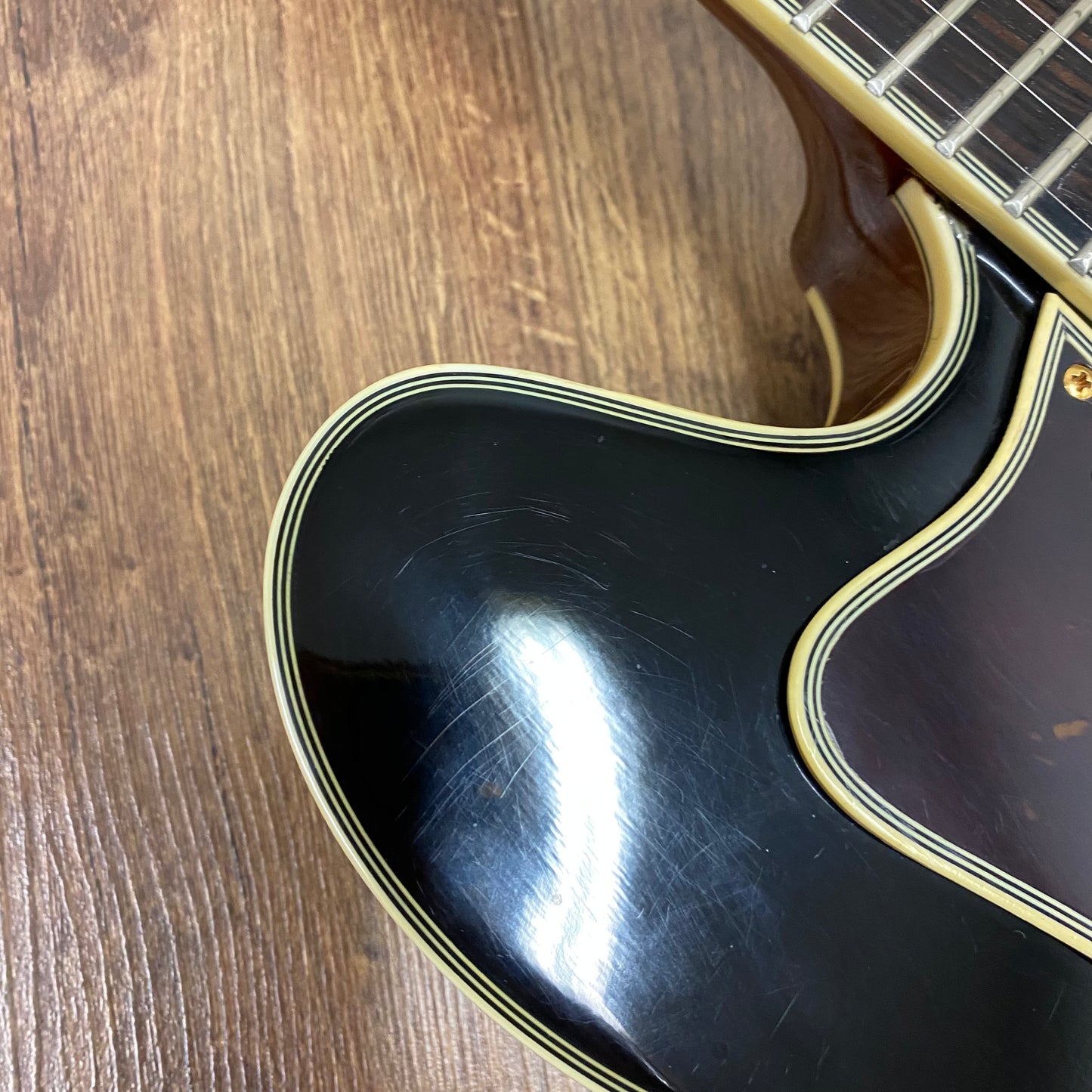 Pre-Owned Epiphone Sheraton MIK - Sunburst - Left Handed - 1997