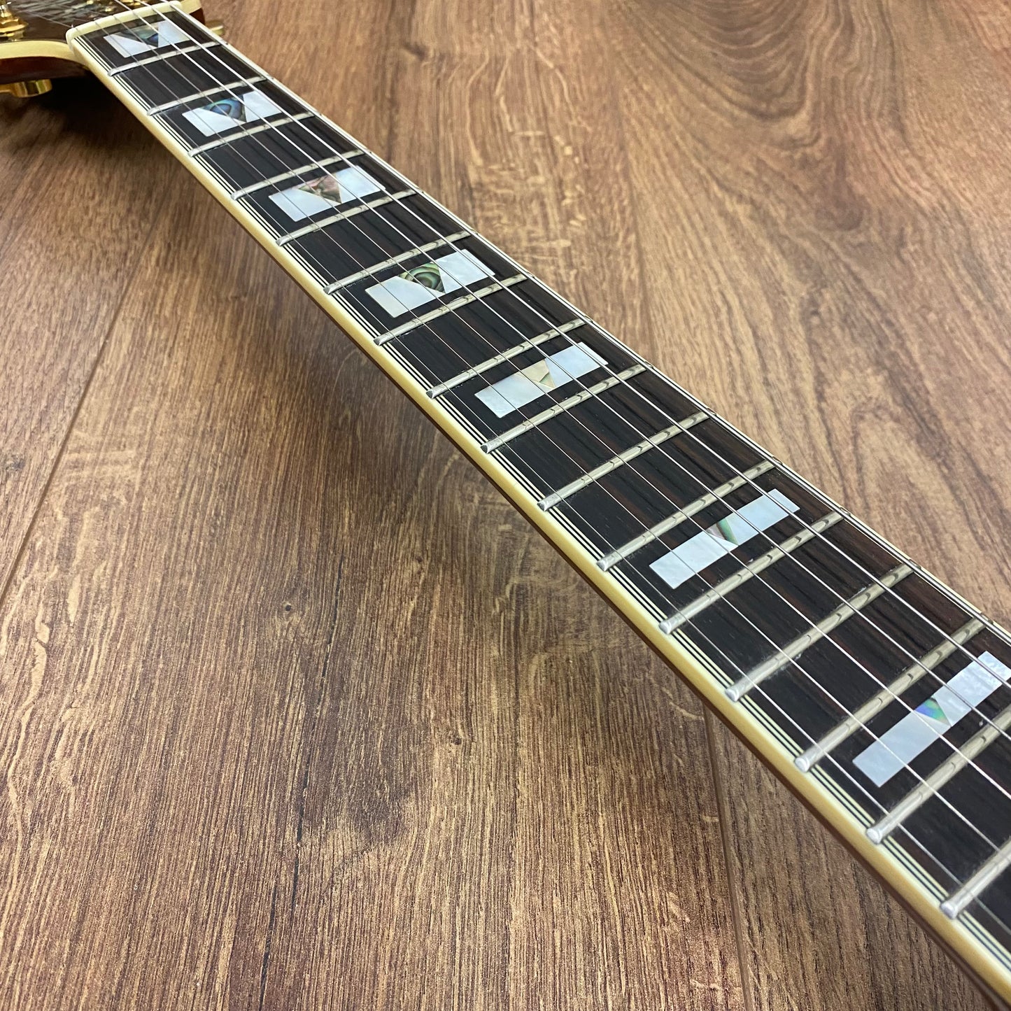 Pre-Owned Epiphone Sheraton MIK - Sunburst - Left Handed - 1997
