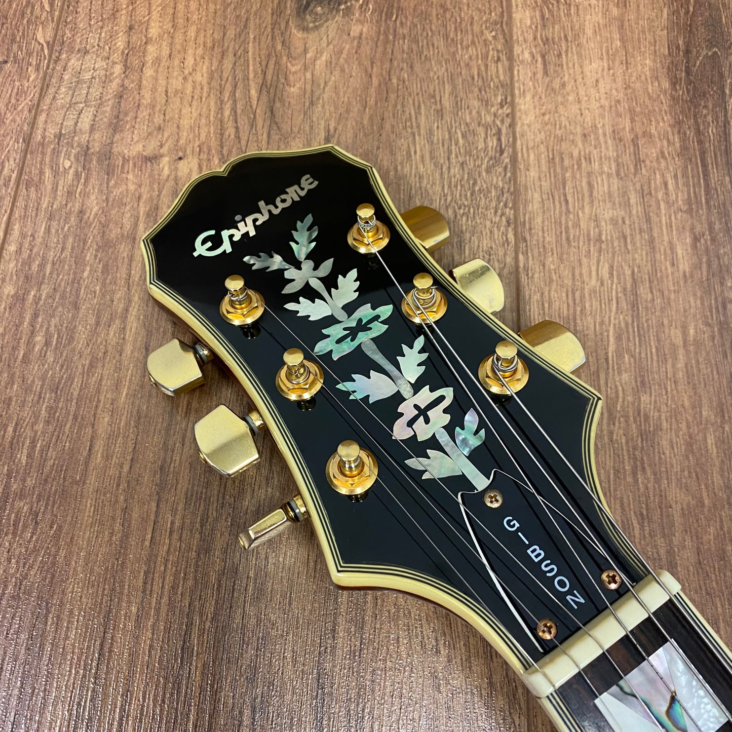 Pre-Owned Epiphone Sheraton MIK - Sunburst - Left Handed - 1997