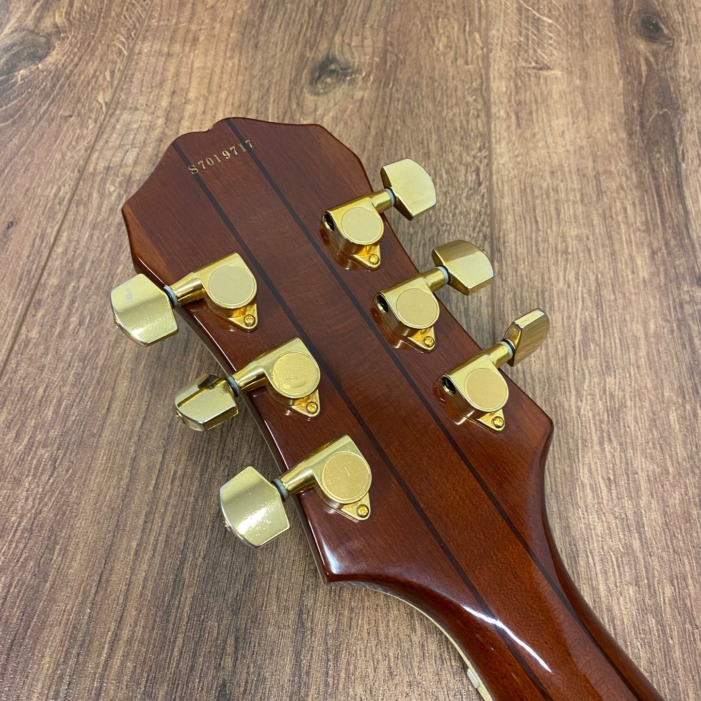 Pre-Owned Epiphone Sheraton MIK - Sunburst - Left Handed - 1997