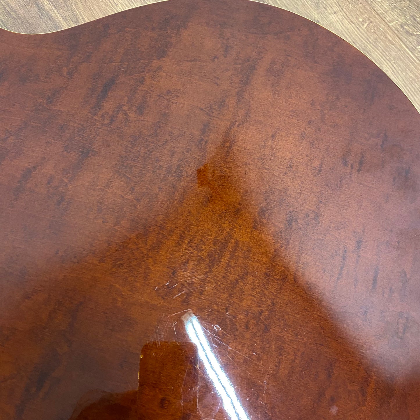 Pre-Owned Epiphone Sheraton MIK - Sunburst - Left Handed - 1997