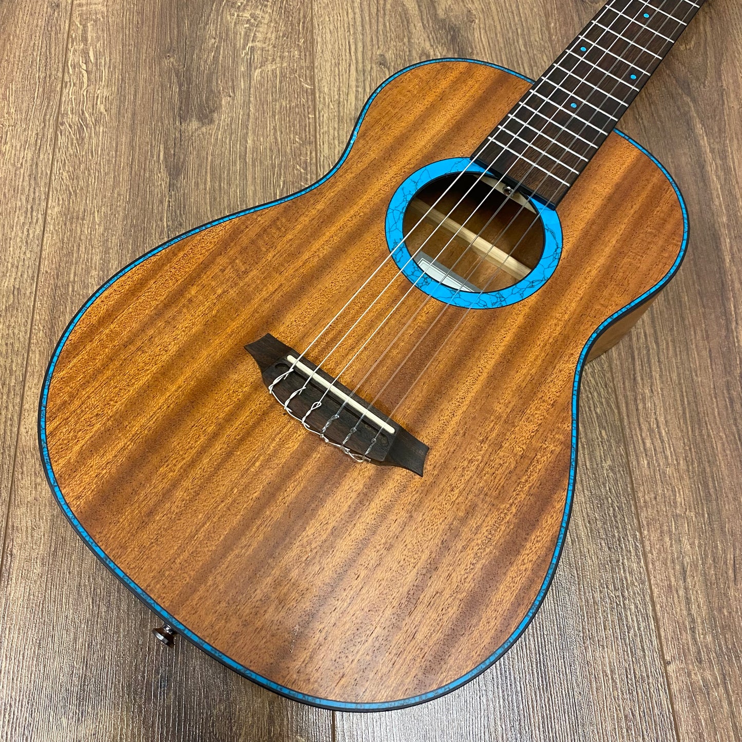 Pre-Owned Cordoba Mini II Santa Fe - Reconstituted Turquoise Mahogany