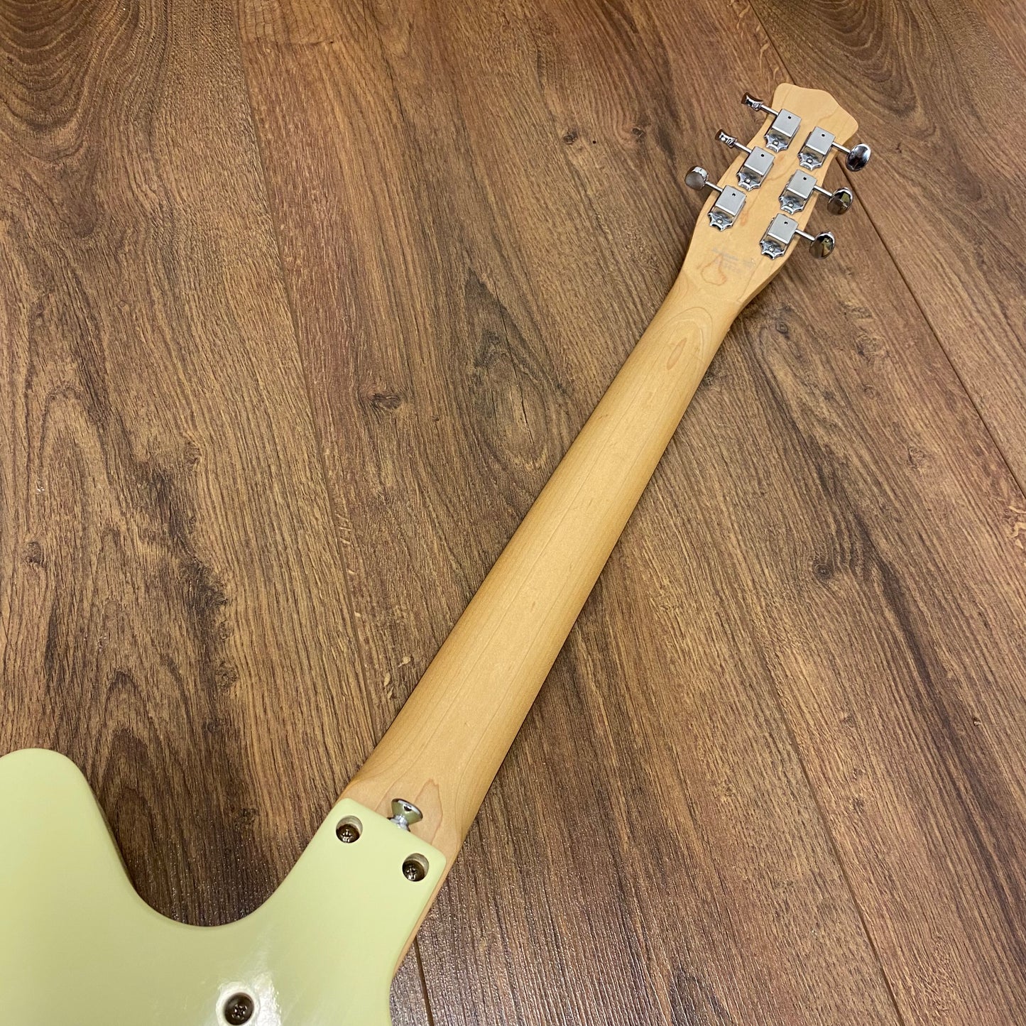 Pre-Owned Danelectro DCV56 Convertible Hollowbody - Creme