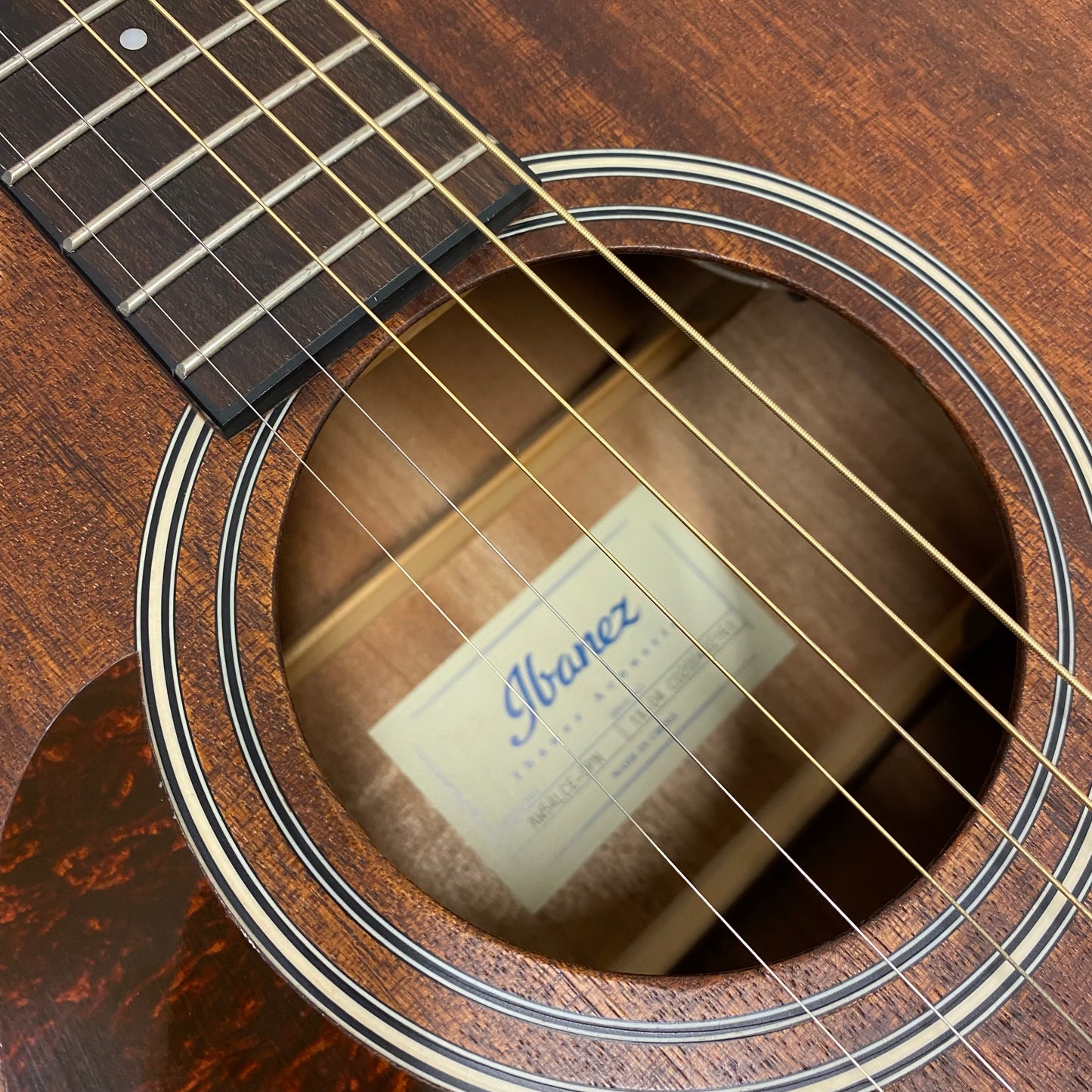 Pre-Owned Ibanez AW54CE Electro-Acoustic Guitar - Left Handed - Open Pore Natural
