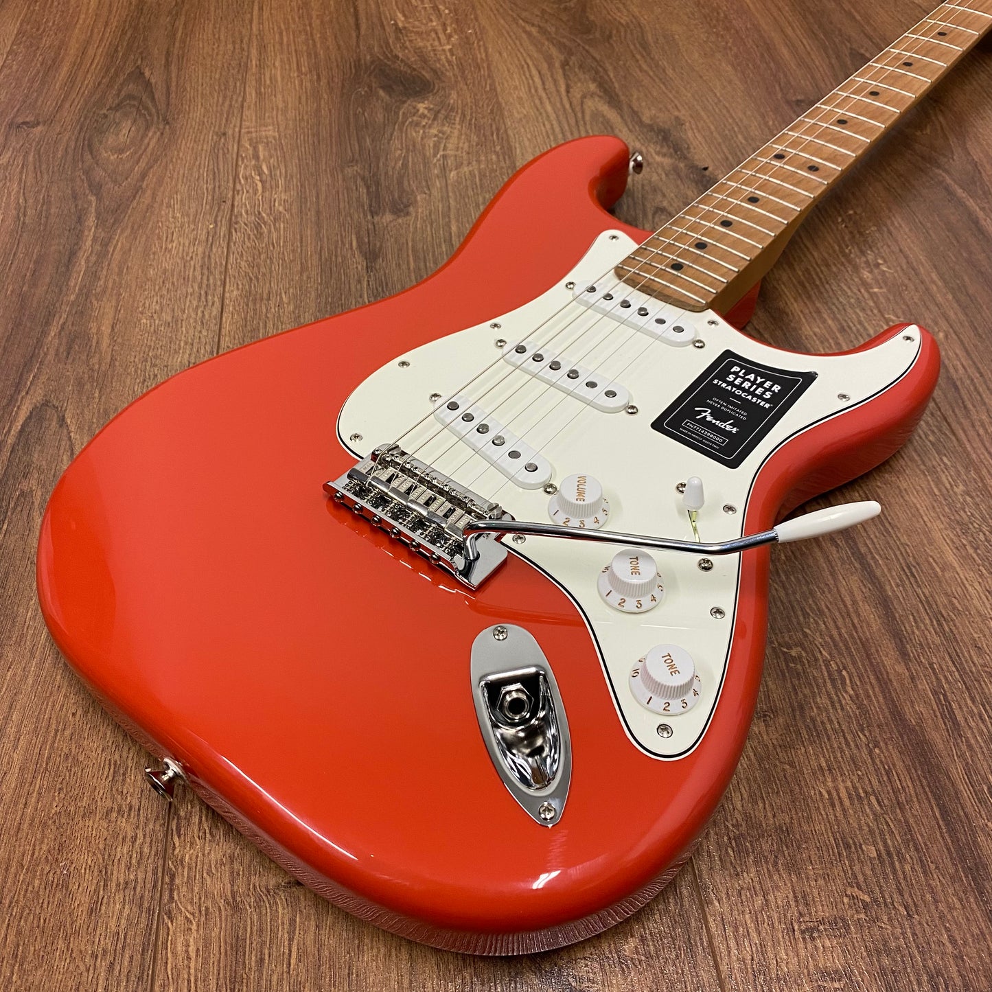 Pre-Owned Fender Roasted Player Stratocaster - Fiesta Red