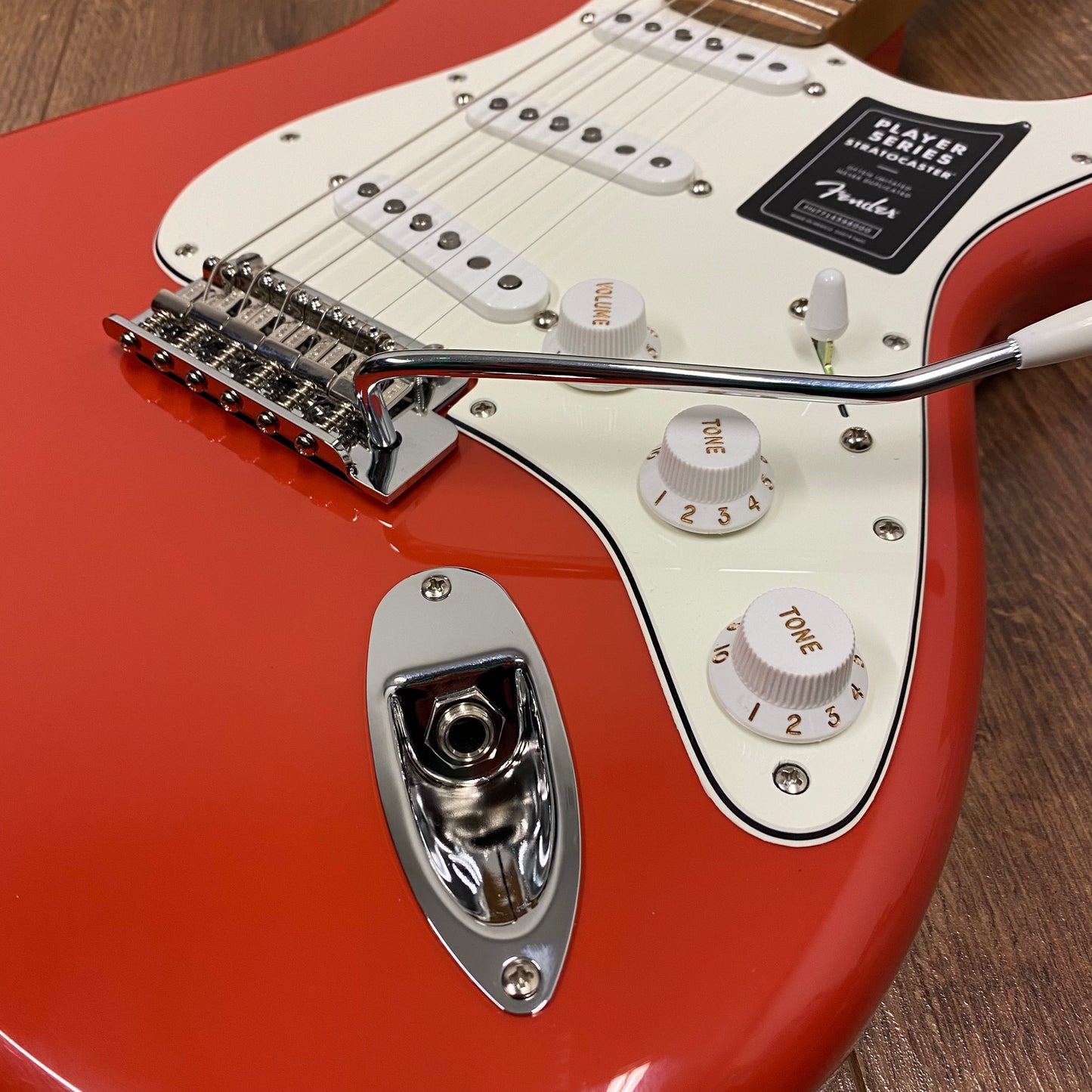 Pre-Owned Fender Roasted Player Stratocaster - Fiesta Red