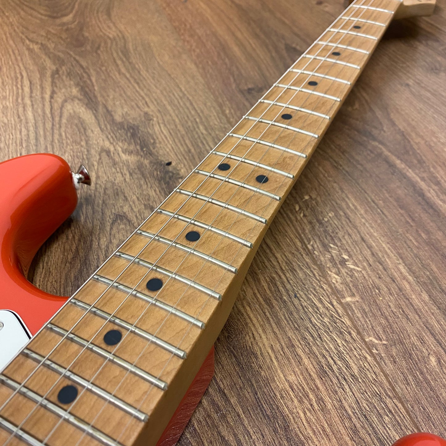 Pre-Owned Fender Roasted Player Stratocaster - Fiesta Red