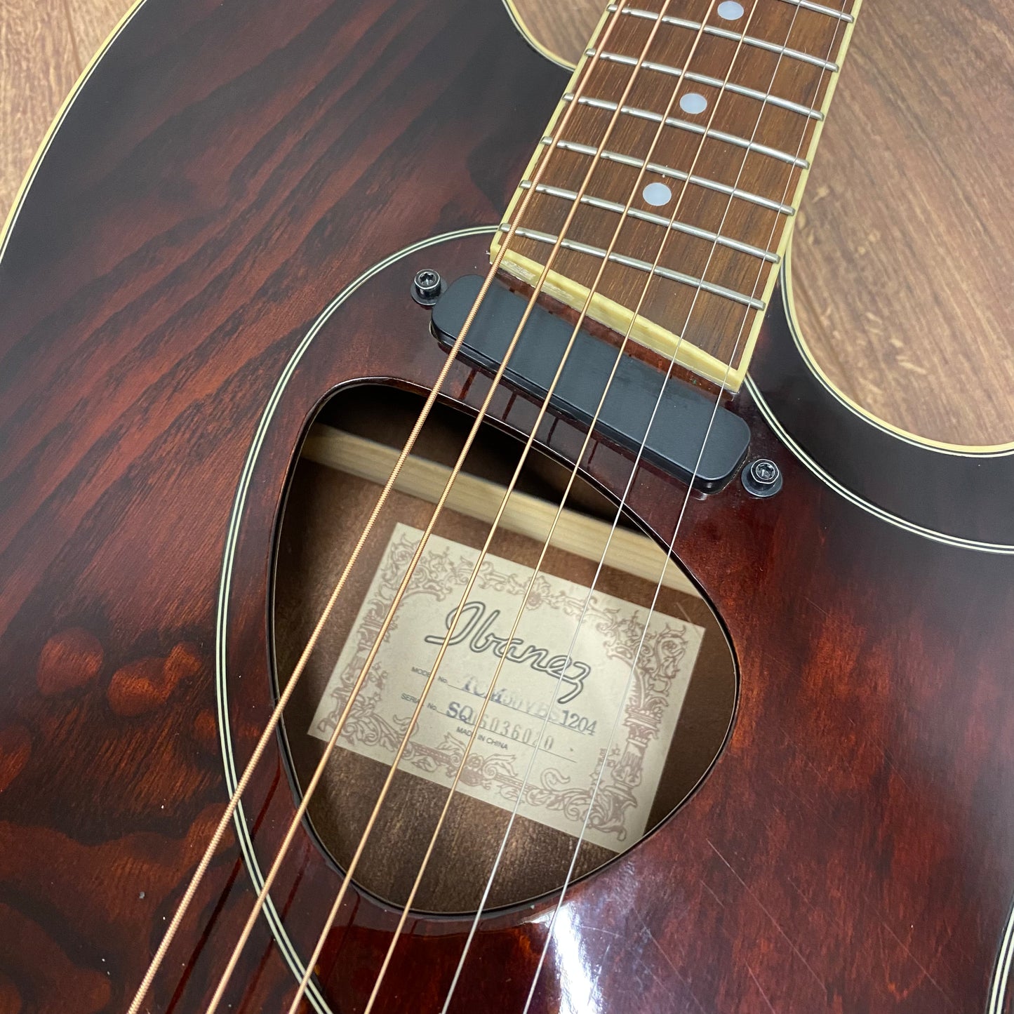 Pre-Owned Ibanez TCM50 Talman - Vintage Brown Burst