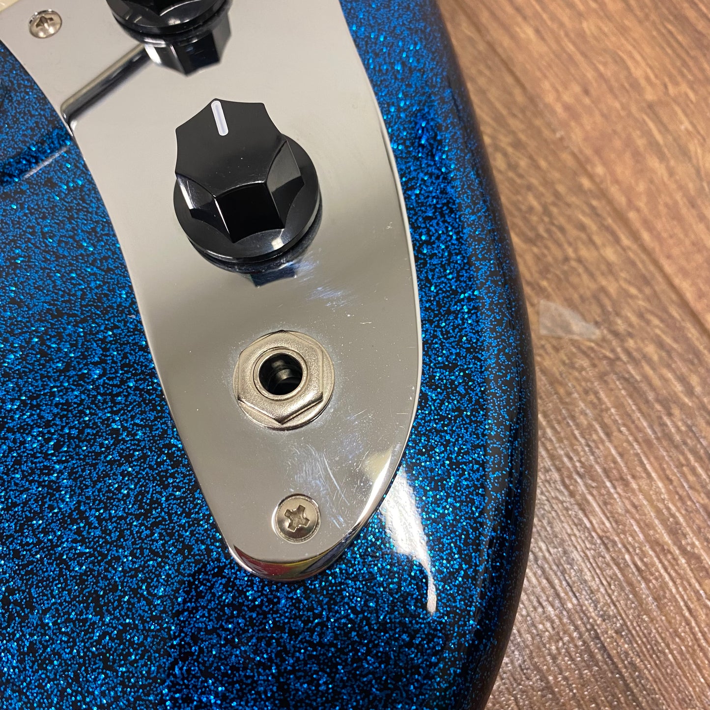 Pre-Owned Squier Paranormal Super-Sonic - Blue Sparkle