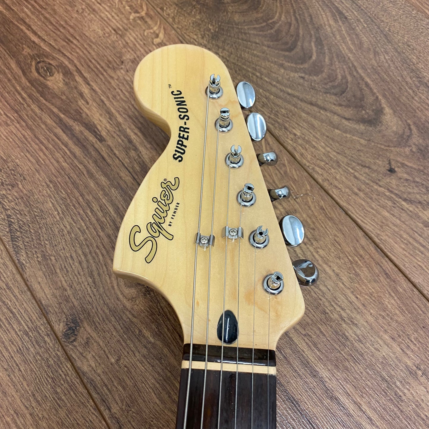 Pre-Owned Squier Paranormal Super-Sonic - Blue Sparkle