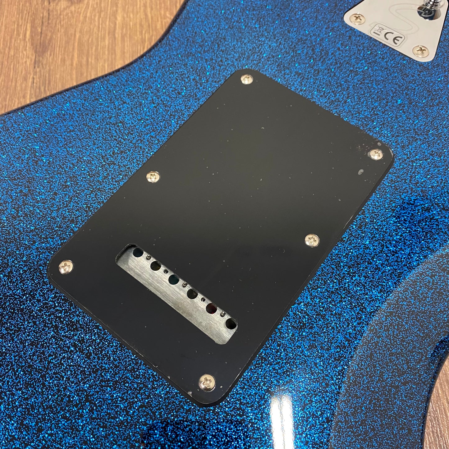 Pre-Owned Squier Paranormal Super-Sonic - Blue Sparkle