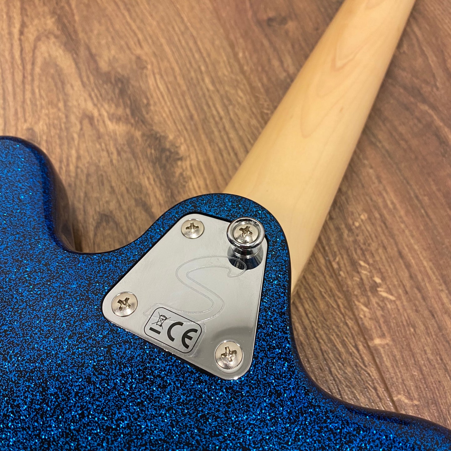 Pre-Owned Squier Paranormal Super-Sonic - Blue Sparkle