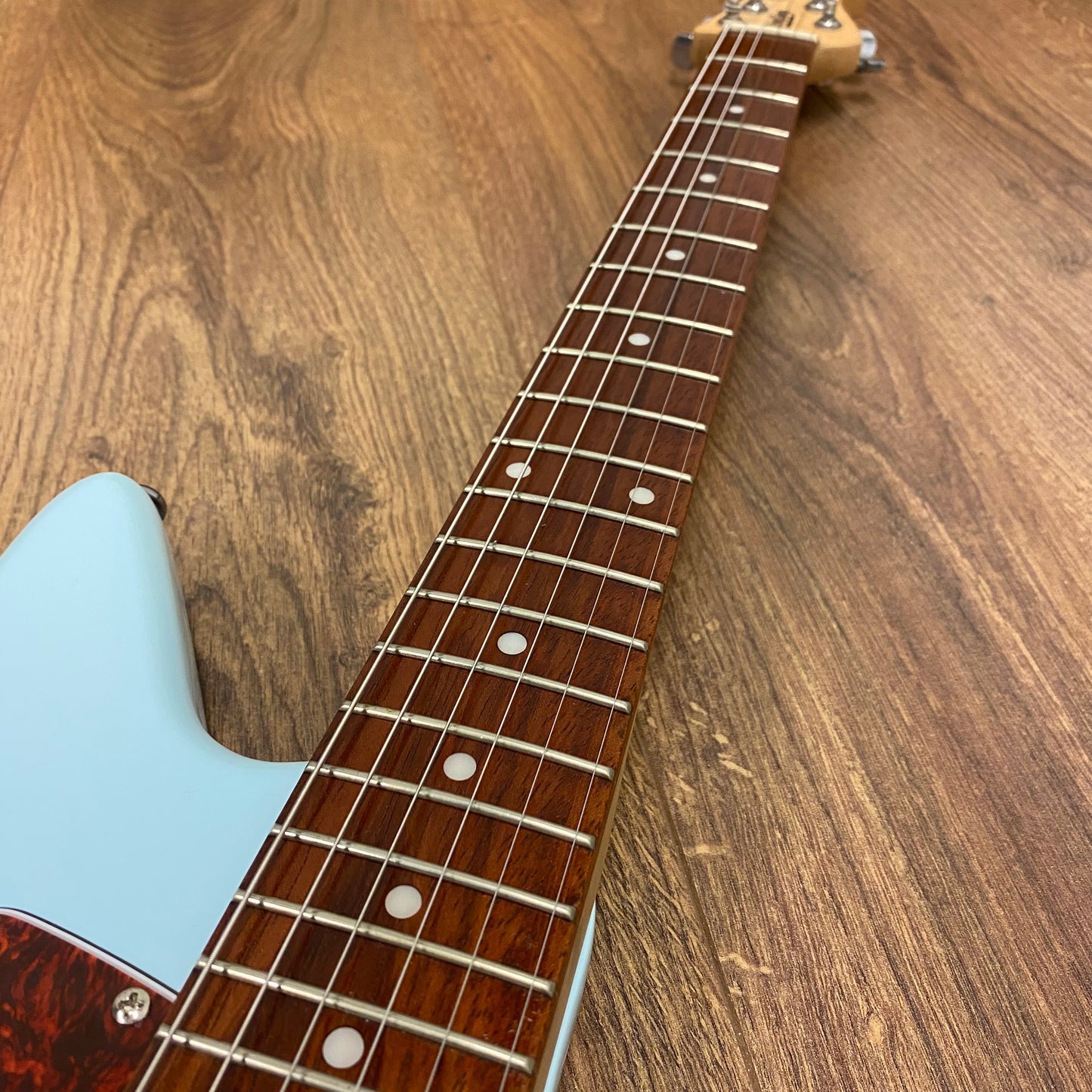 Pre-Owned Sterling by Music Man SUB Albert Lee - Daphne Blue