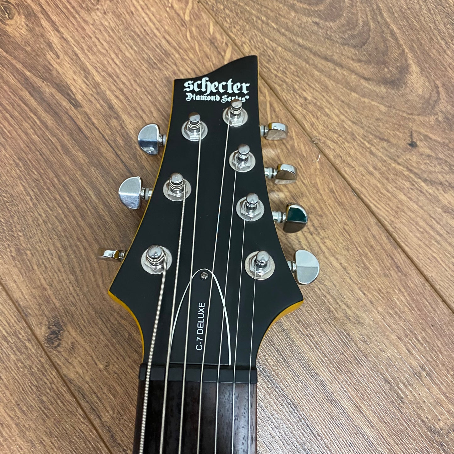 Pre-Owned Schecter C-7 Deluxe 7-String - Satin Black