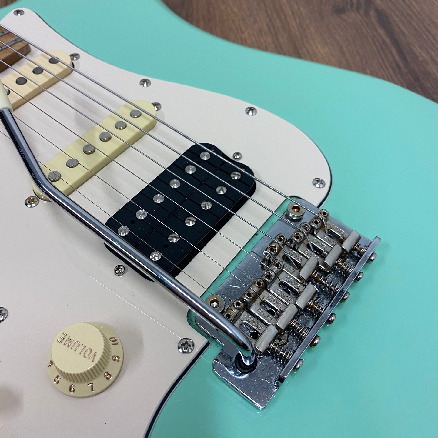 Pre-Owned Jet Guitars JS-400 - Left Handed - Seafoam Green