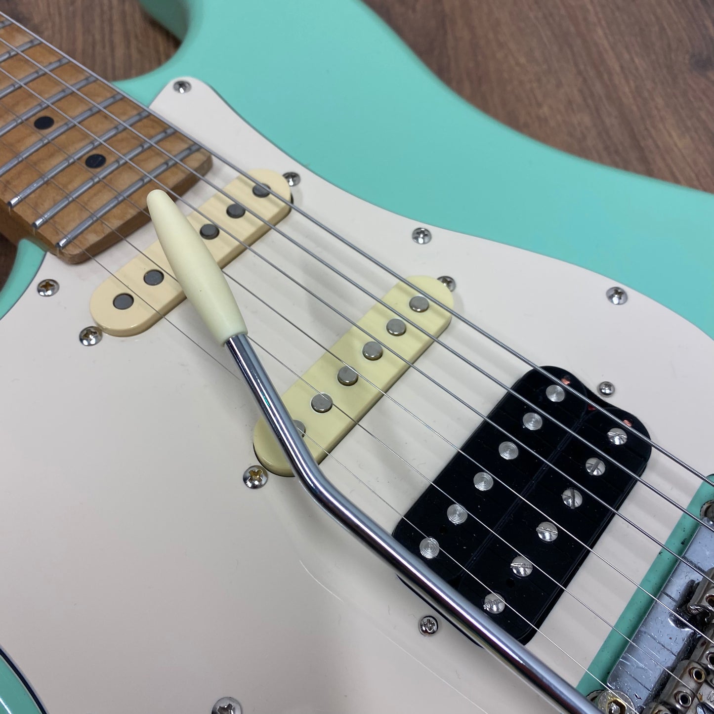 Pre-Owned Jet Guitars JS-400 - Left Handed - Seafoam Green